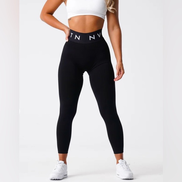 NVGTN Pants - NVGTN Black Sport Seamless Leggings